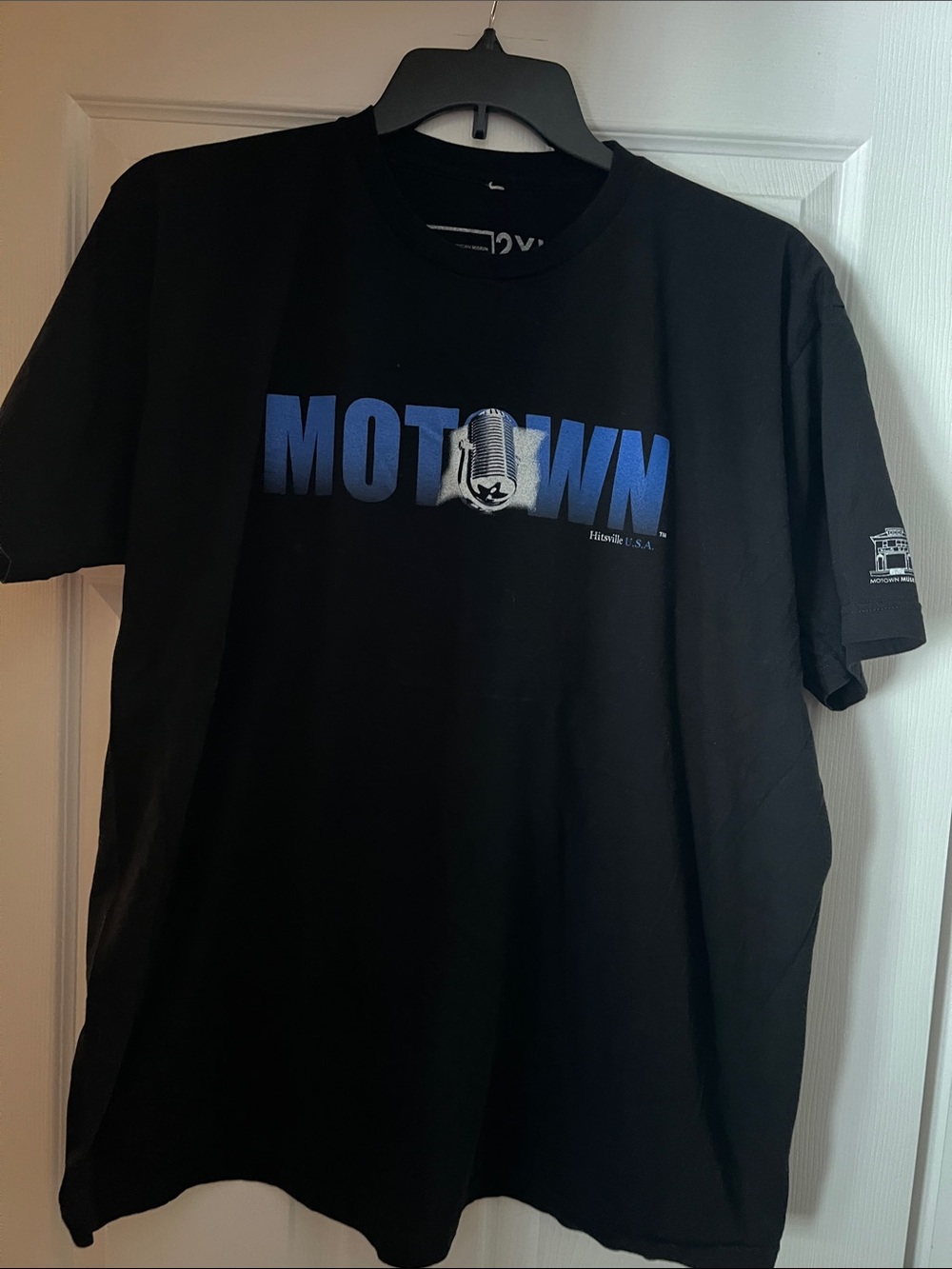 Motown Museum Black Logo Graphic T-Shirt